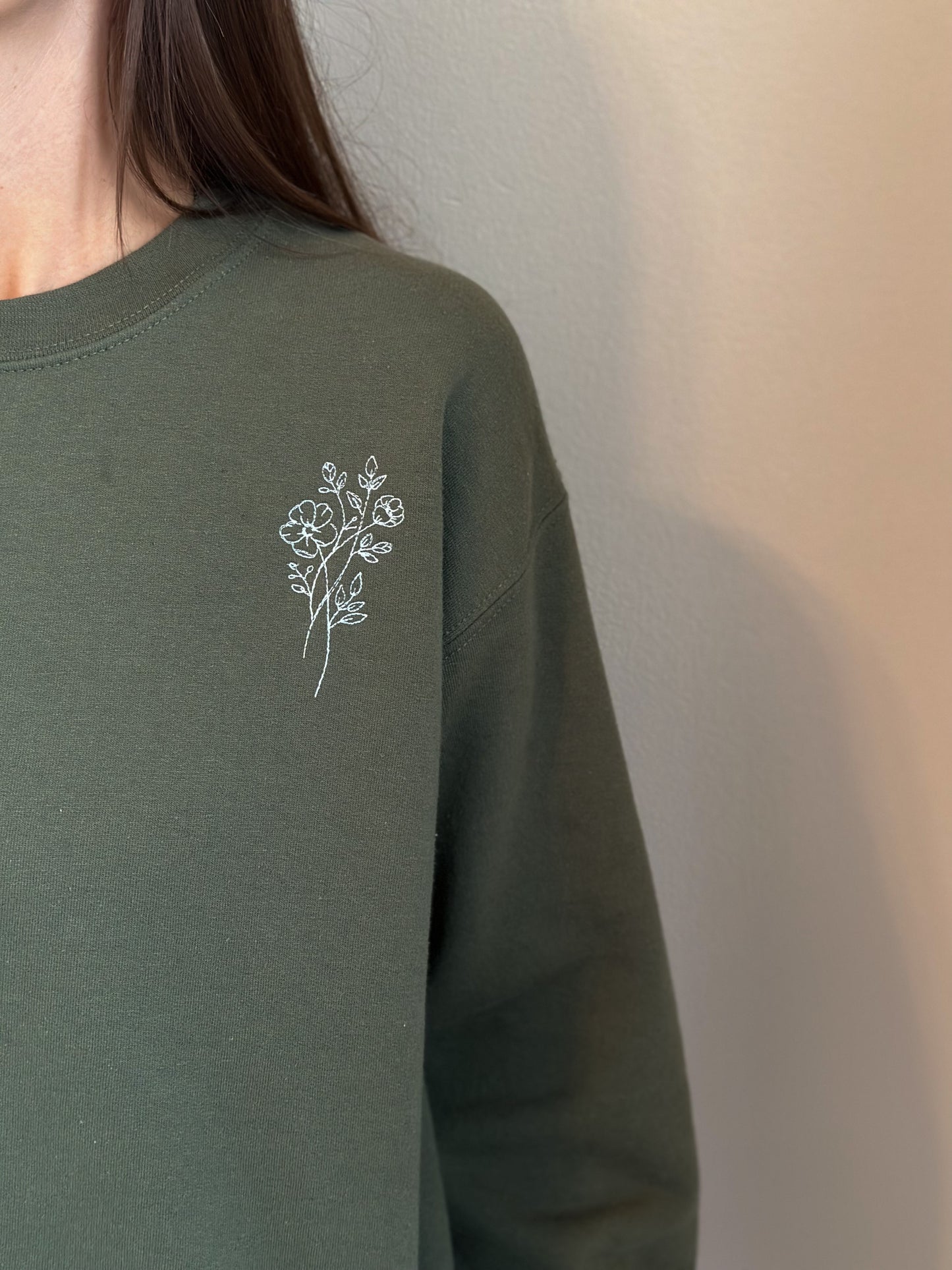 Floral Sweatshirt