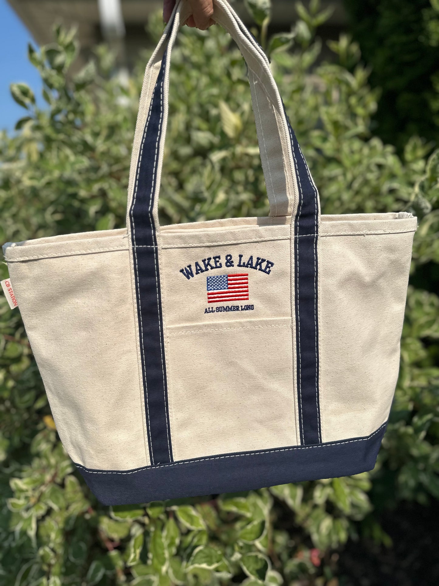 Wake & Lake Tote Bag