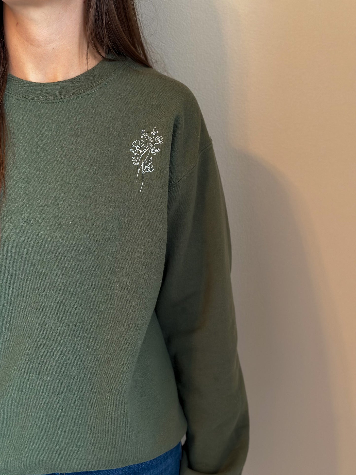 Floral Sweatshirt