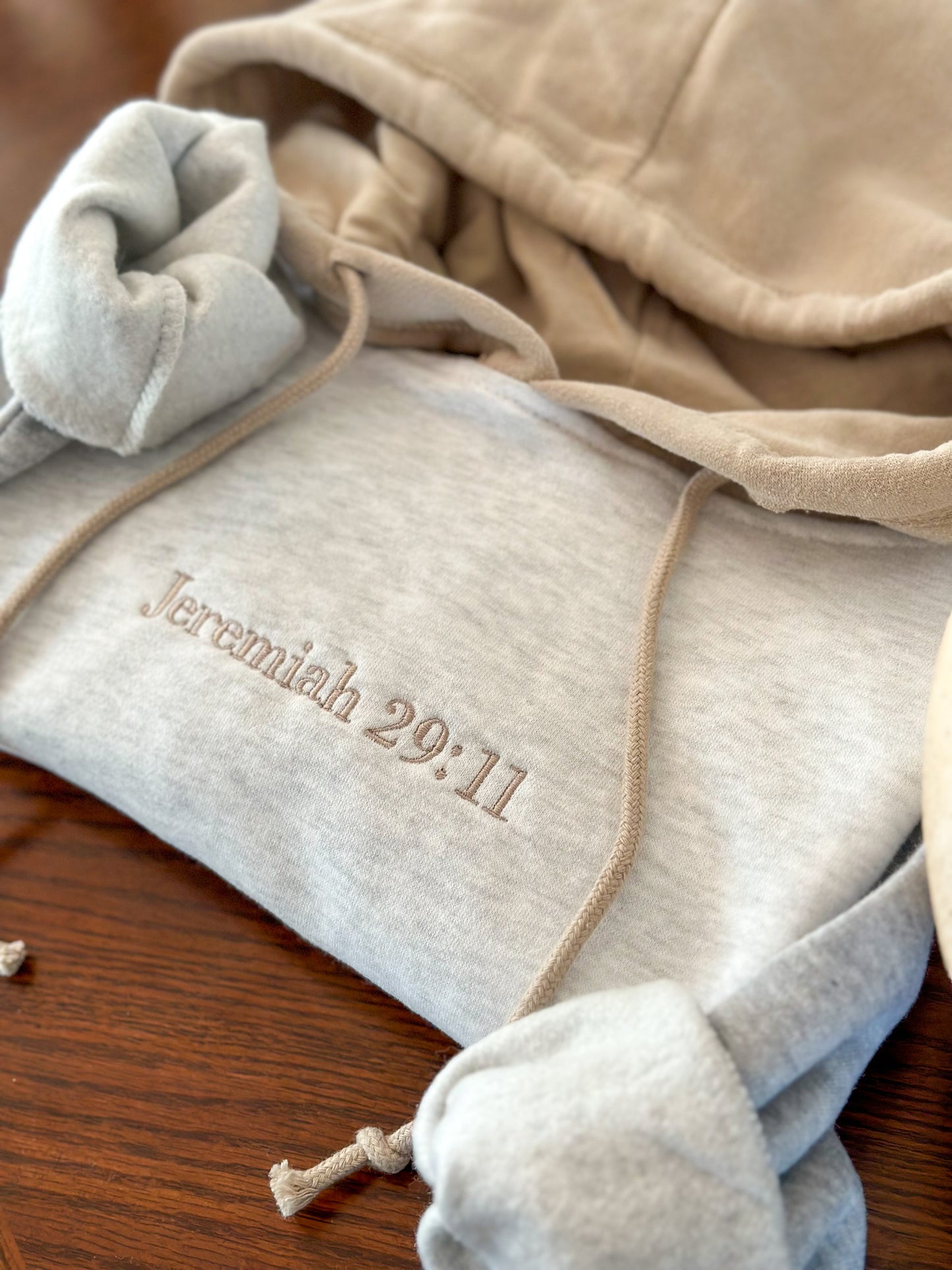 Bible Verse Colorblock Hoodie