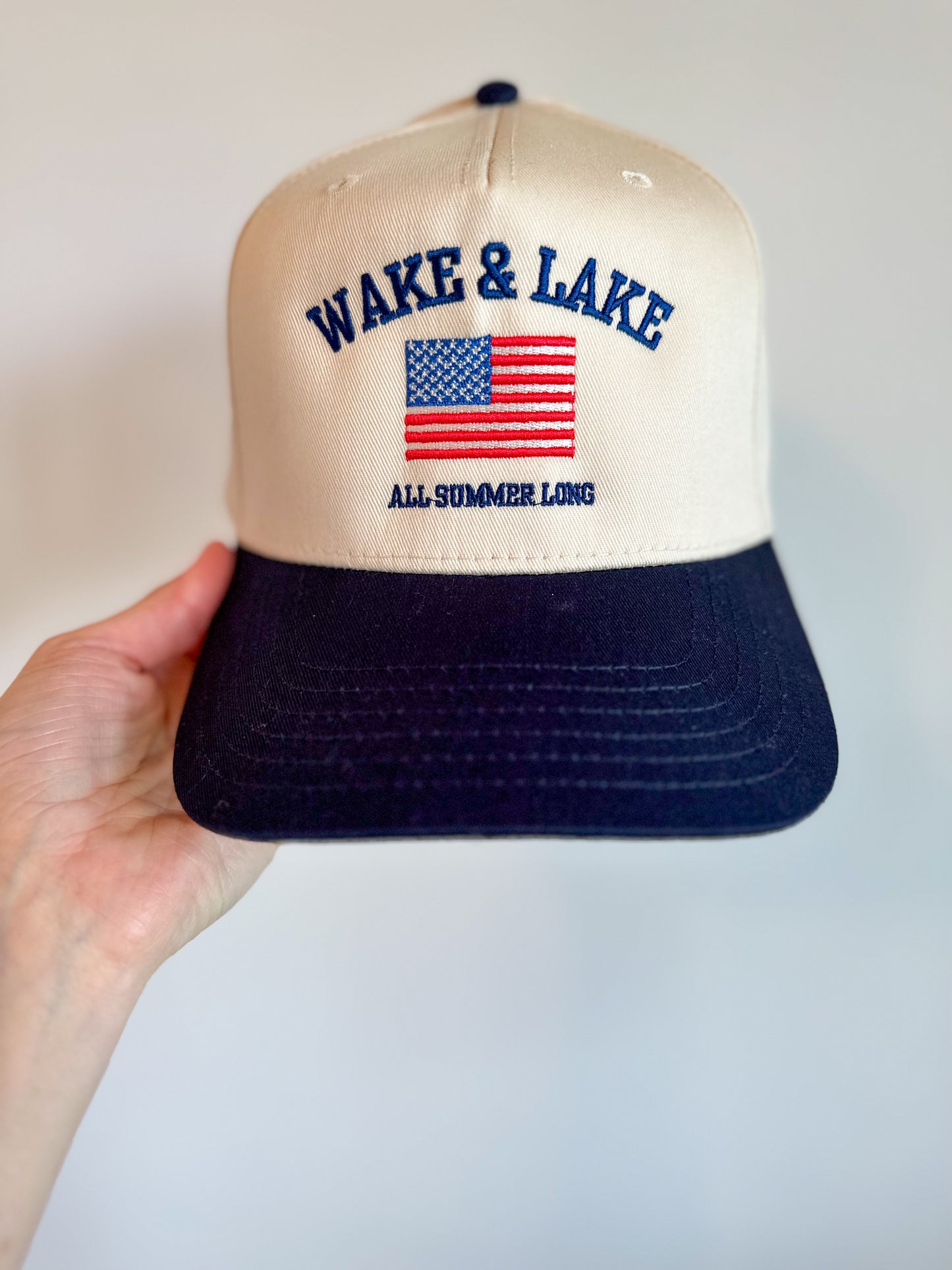 Wake & Lake Trucker Hat