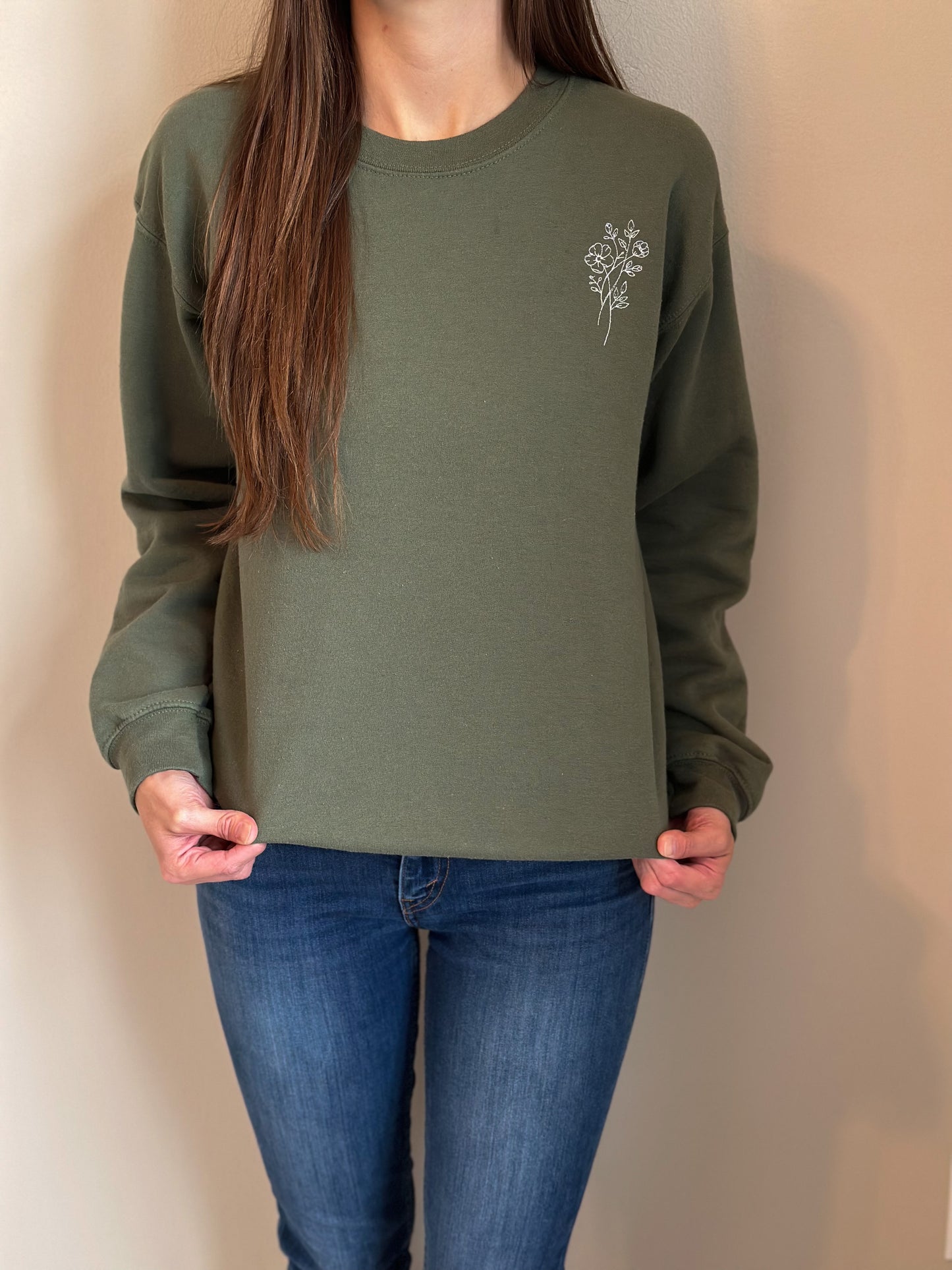 Floral Sweatshirt