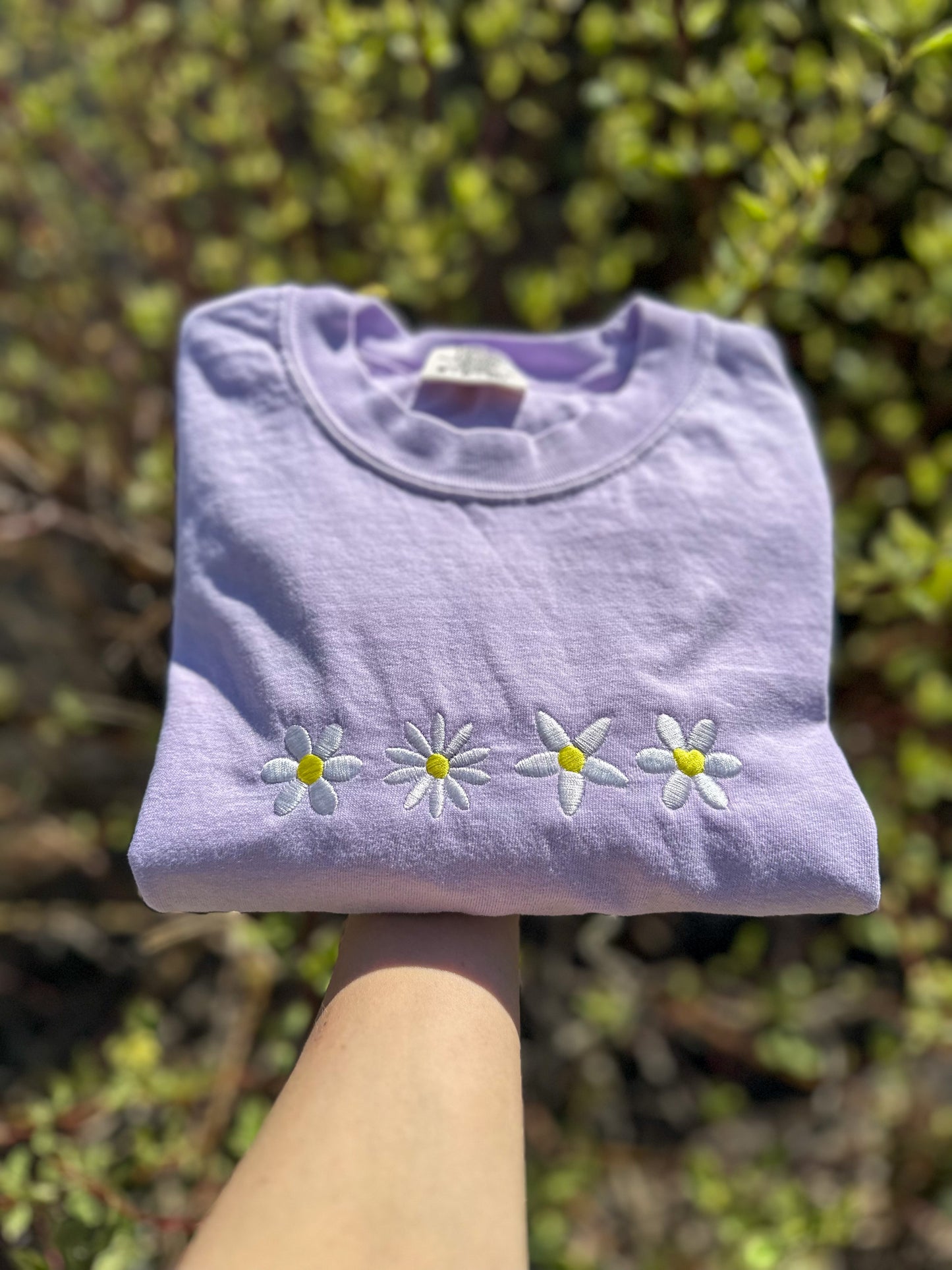 Daisy Embroidered T-Shirt