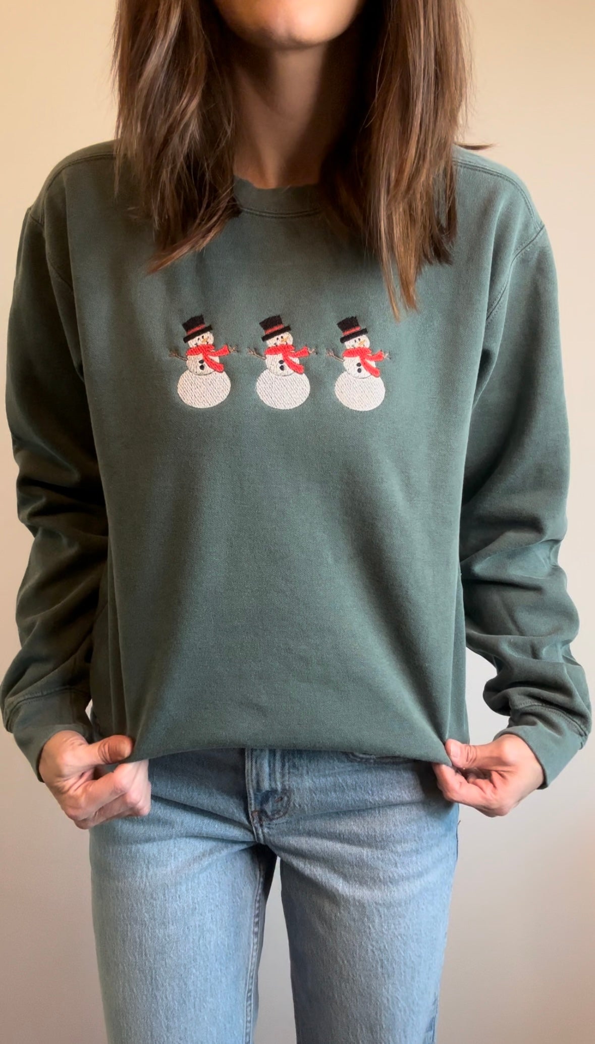 Snowmen Sweatshirt