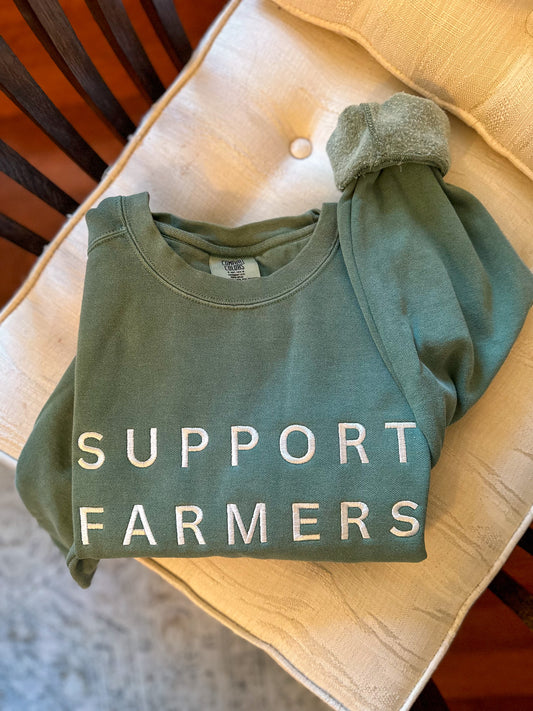 Support Farmers Sweatshirt