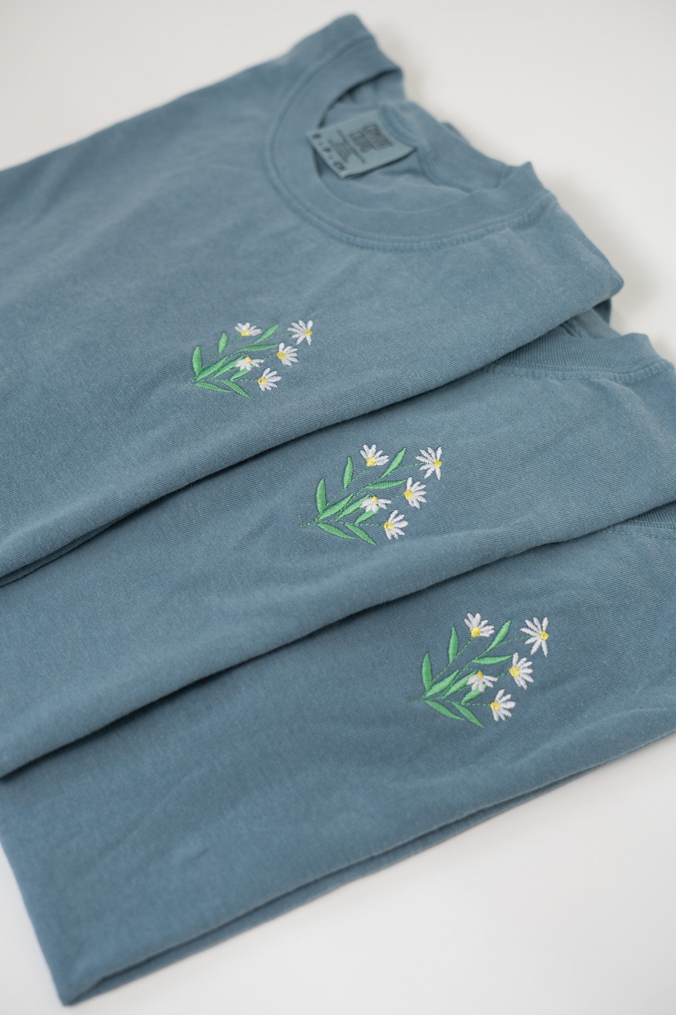 Floral Embroidered T-Shirt